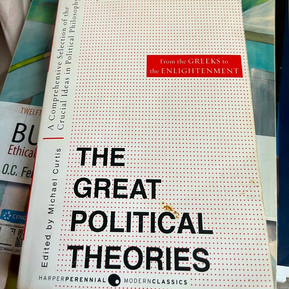 The Great Political Theories book